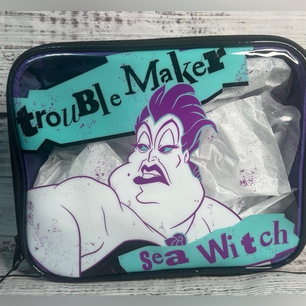 Wet n Wild Trouble Maker Ursula Sea Witch Cosmetic / Toiletry Bag